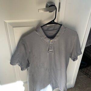 Light blue polo shirt